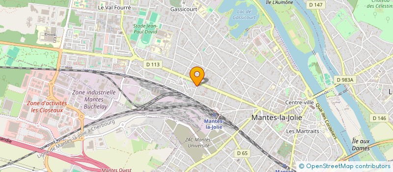 localisation de l'entreprise CLOUD ESTATES  MANTES-LA-JOLIE