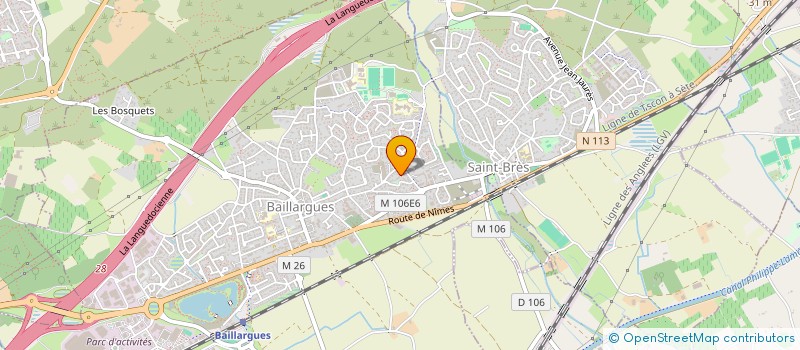 localisation de l'entreprise CLOUD MINING SOLUTIONS C.M.S à BAILLARGUES