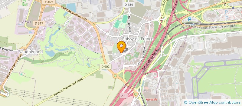 localisation de l'entreprise CLOUD SECURE IT  ROISSY-EN-FRANCE