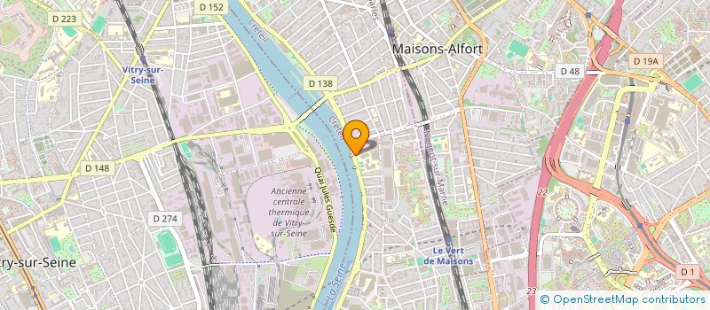 localisation de l'entreprise CLOUD SENSITIVE  ALFORTVILLE