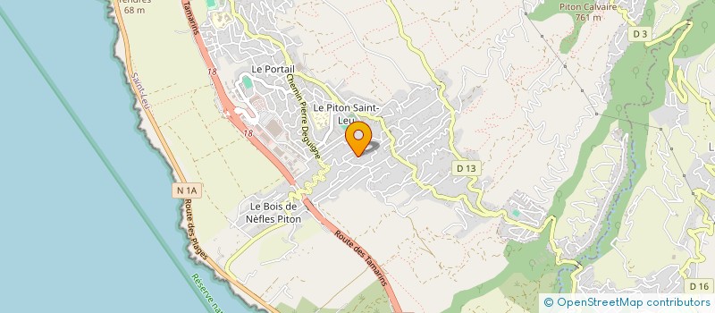 localisation de l'entreprise CLOUDHEBERGE à SAINT-LEU
