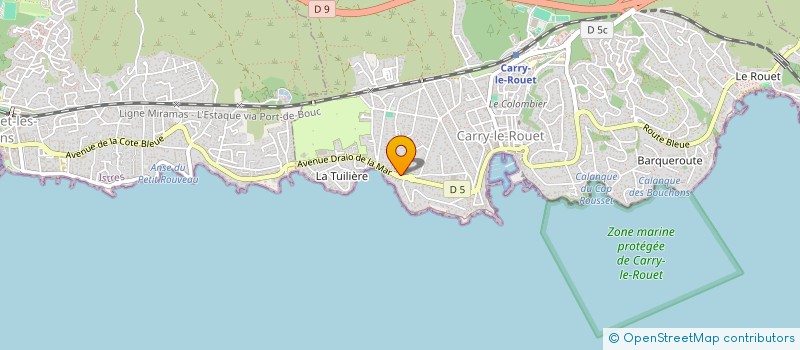 localisation de l'entreprise CLOUDLT  CARRY-LE-ROUET