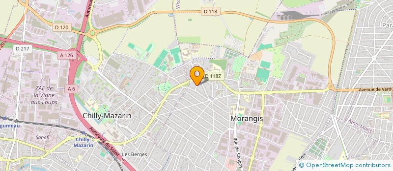 localisation de l'entreprise CLOUDLYYOURS à MORANGIS