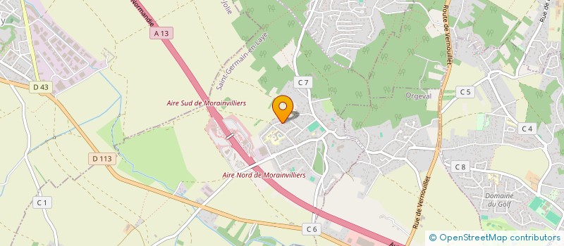 localisation de l'entreprise CLOUDNSHARE  MORAINVILLIERS