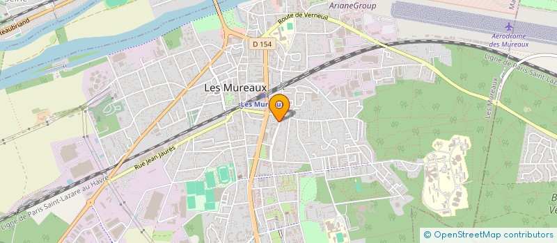 localisation de l'entreprise CLOUDSECIA à LES MUREAUX