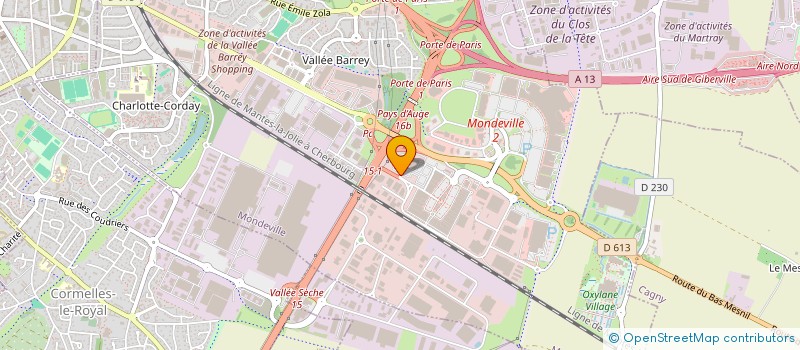 localisation de l'entreprise CLOUDSPREADER  MONDEVILLE