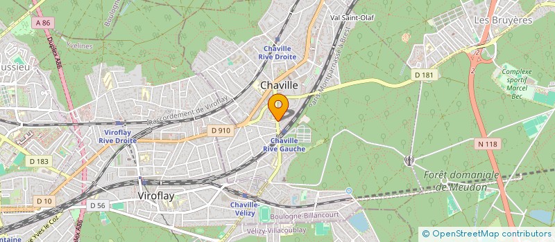 localisation de l'entreprise CLOUDSTRONG à CHAVILLE
