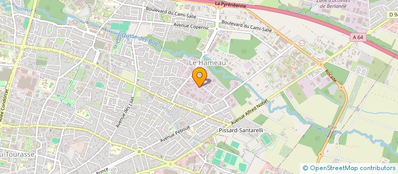 localisation de l'entreprise CLOUTE ET FILS à PAU