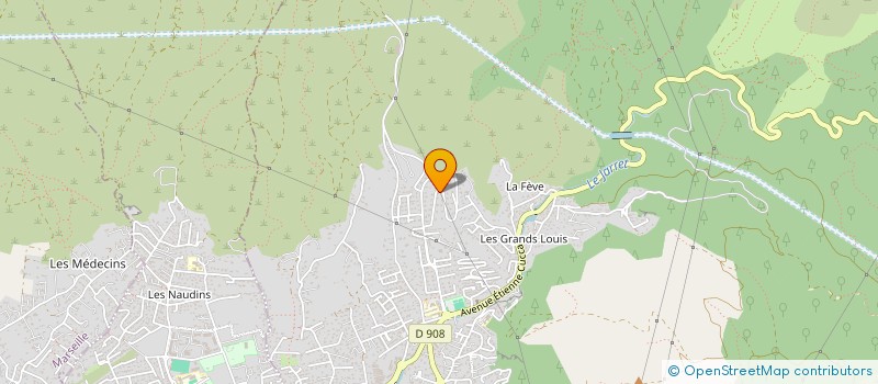 localisation de l'entreprise CLOUTRIER  ALLAUCH