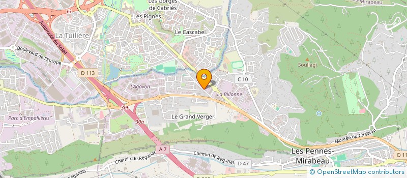 localisation de l'entreprise CLOVAJE à LES PENNES-MIRABEAU