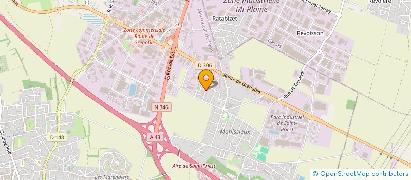 localisation de l'entreprise CLOVER-FREELANCE  SAINT-PRIEST