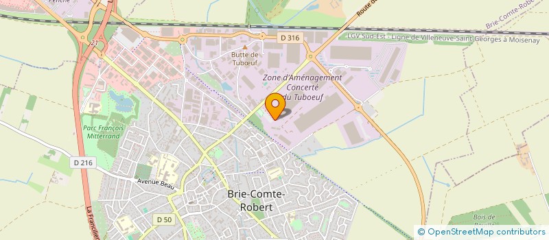 localisation de l'entreprise CLOVER GROUP SAS  BRIE-COMTE-ROBERT