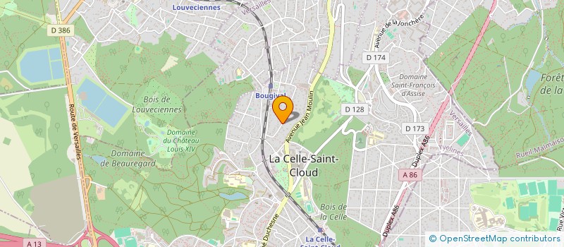 localisation de l'entreprise CLOVER HOLDING  LA CELLE-SAINT-CLOUD