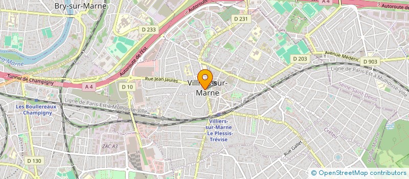 localisation de l'entreprise CLOVIC CAPITAL & CONSEIL à VILLIERS-SUR-MARNE