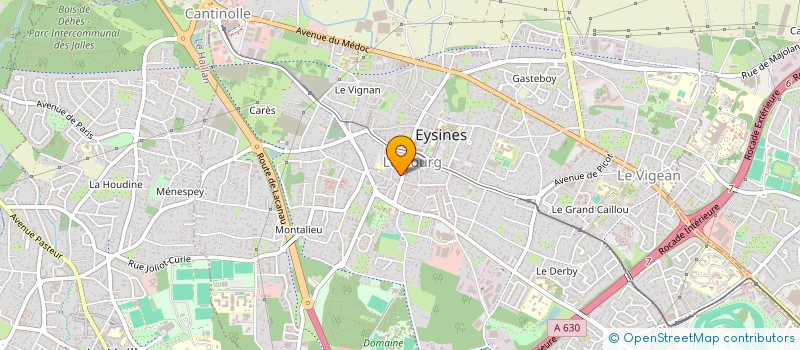 localisation de l'entreprise CLOVIS  EYSINES