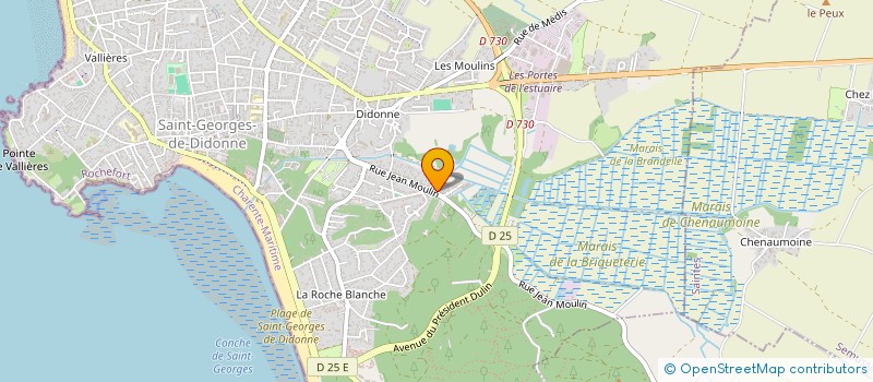 localisation de l'entreprise CLOVIS  SAINT-GEORGES-DE-DIDONNE