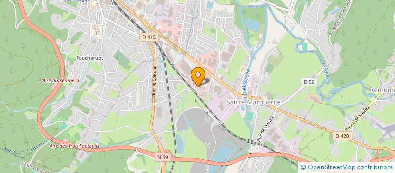 localisation de l'entreprise CLOVIS  SAINTE-MARGUERITE