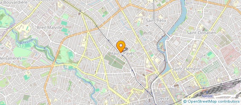 localisation de l'entreprise CLOVIS  NANTES