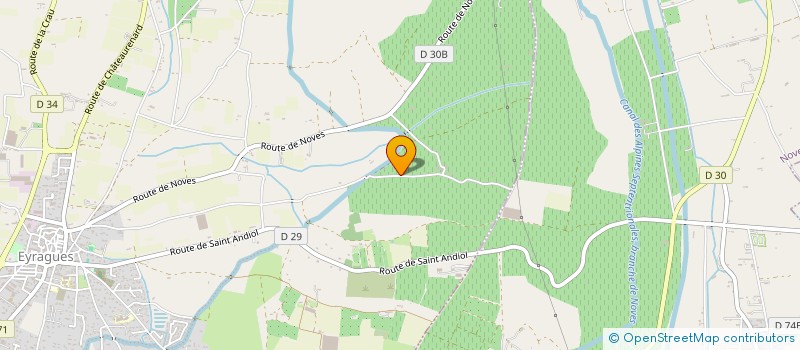 localisation de l'entreprise CLOVIS REYES RECORDS  EYRAGUES