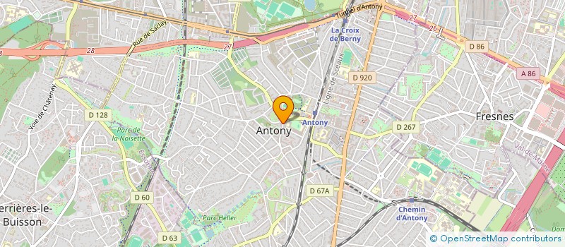 localisation de l'entreprise CLOWN.ART  PARIS