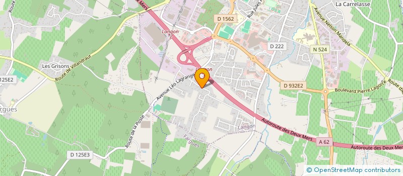 localisation de l'entreprise CLOWN TA CHAMBRE  LA REOLE