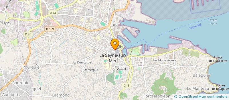 localisation de l'entreprise CLOWNS Z HOPITAUX ANTENNE DU VAR à LA SEYNE-SUR-MER