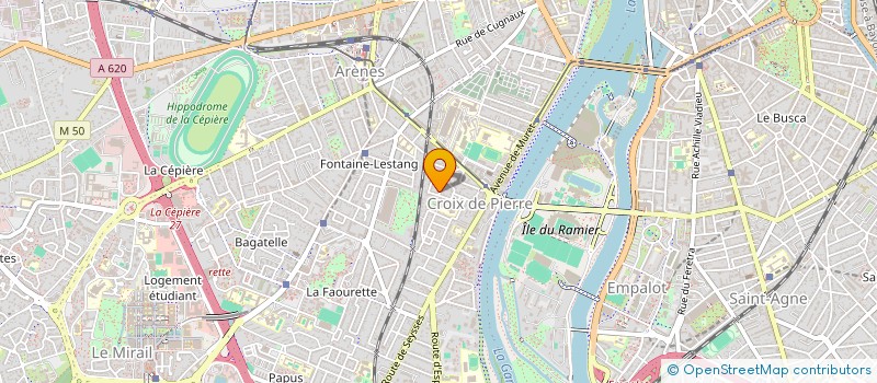 localisation de l'entreprise CLOX PRODUCTION  TOULOUSE