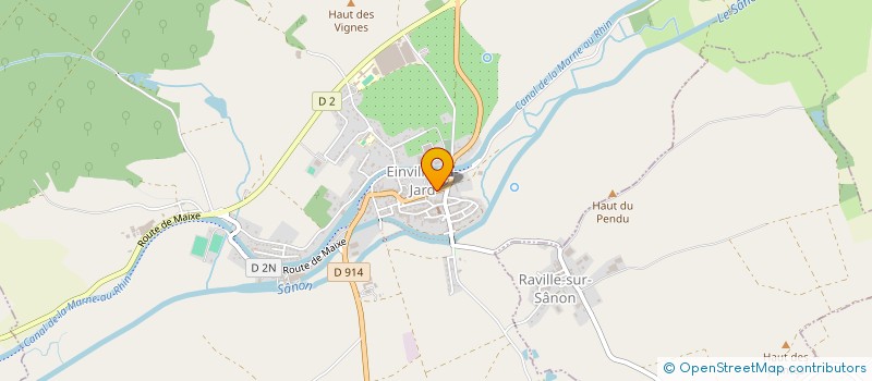 localisation de l'entreprise CLOXIA INVEST à ARRACOURT