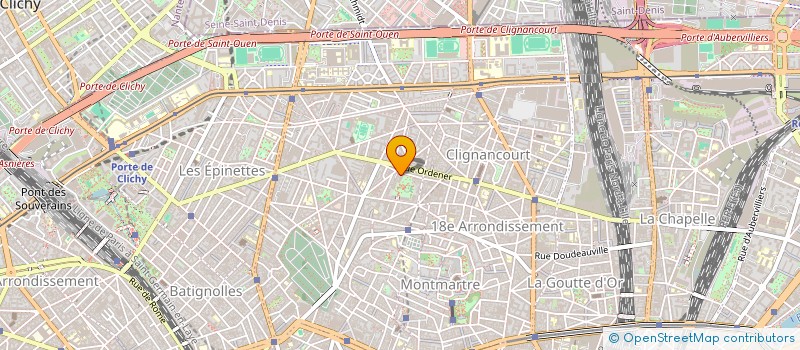 localisation de l'entreprise CLOYS CAB  PARIS