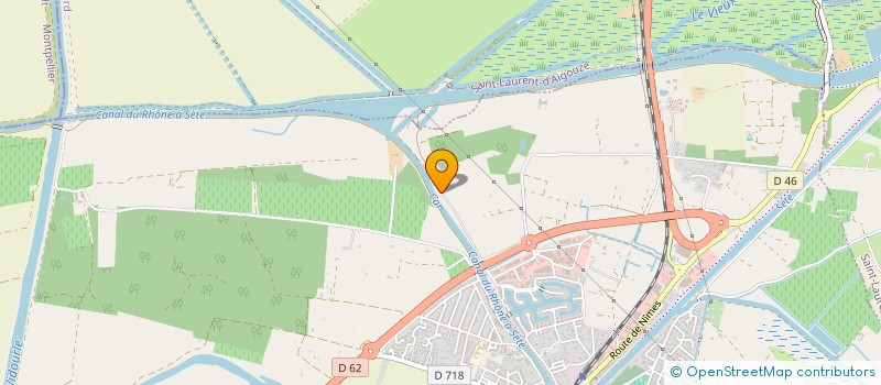 localisation de l'entreprise CLP à AIGUES-MORTES
