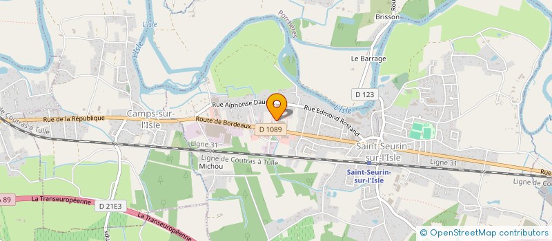 localisation de l'entreprise CLP  GOURS