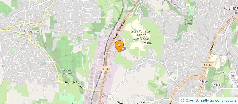 localisation de l'entreprise CLP  BRIGNAIS