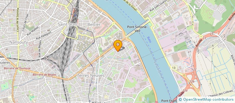 localisation de l'entreprise CLP à BEGLES