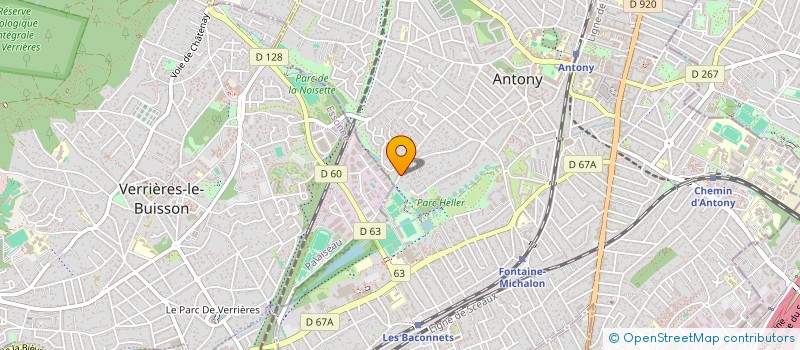 localisation de l'entreprise CLP CONS à ANTONY