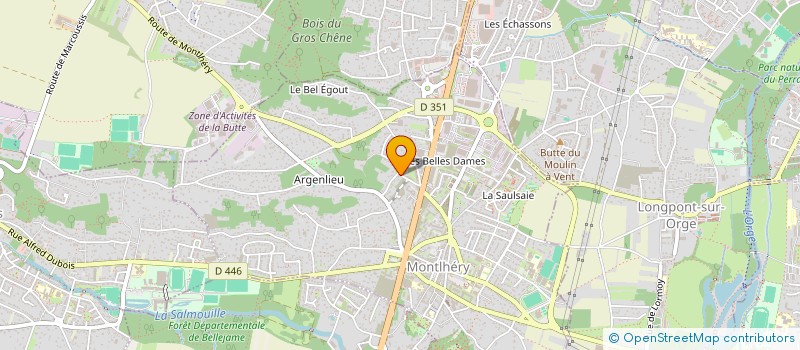 localisation de l'entreprise CLP MONTLHERY  MONTLHERY