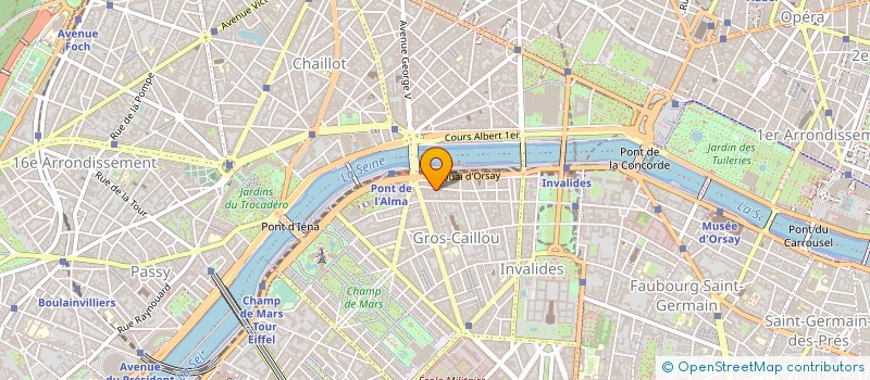 localisation de l'entreprise CLP TV CANAL DE LANGUE PORTUGAISE à PARIS