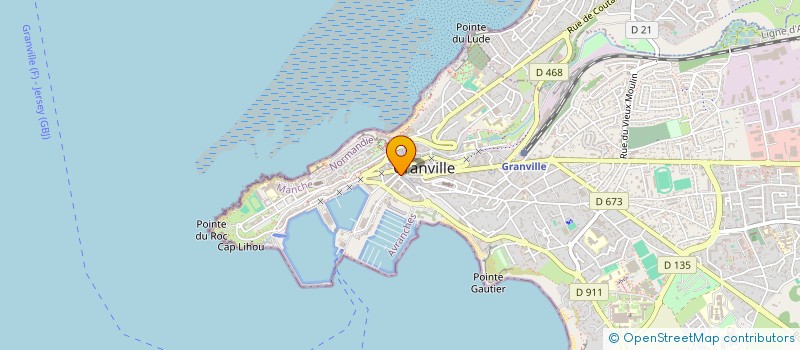 localisation de l'entreprise CLPB  GRANVILLE