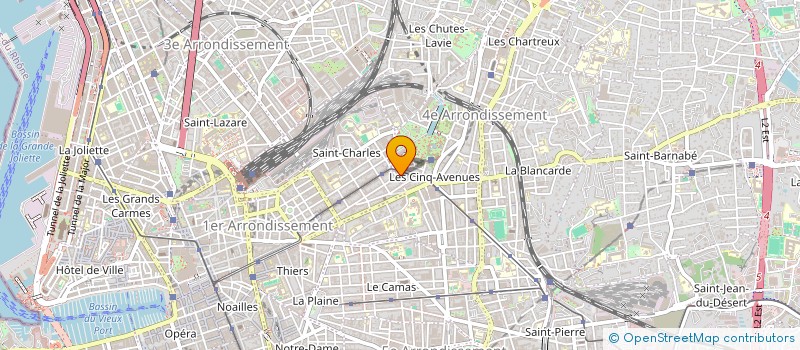 localisation de l'entreprise CLPBZ à MARSEILLE