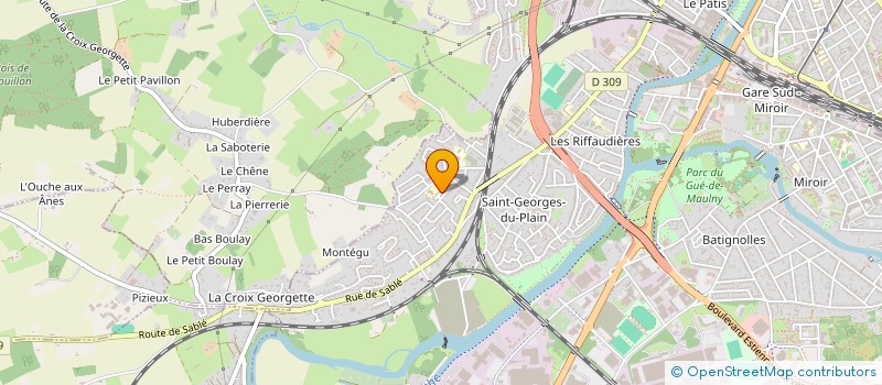 localisation de l'entreprise CLPC MACONNERIE  LE MANS