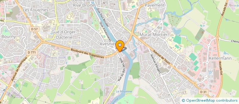 localisation de l'entreprise CLPG à LAVAL