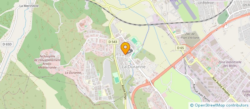 localisation de l'entreprise CLPH  AIX-EN-PROVENCE