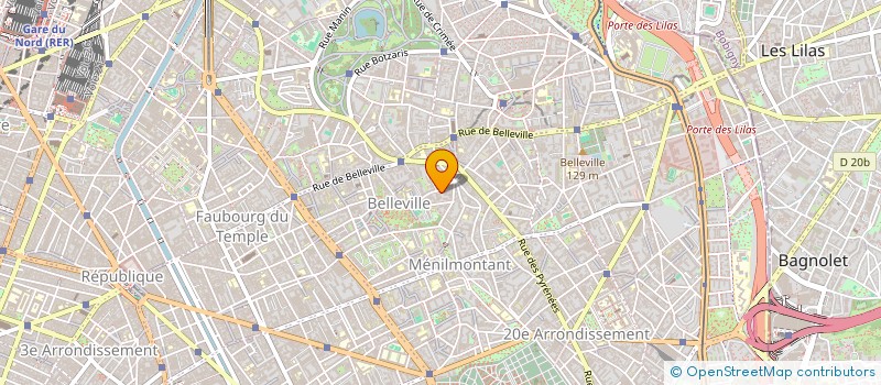 localisation de l'entreprise CLPV CONTENTS  PARIS