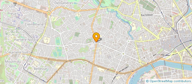 localisation de l'entreprise CLR à NANTES