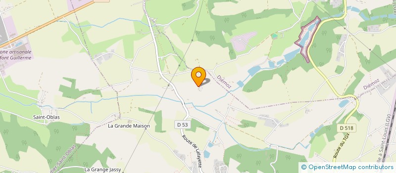 localisation de l'entreprise CLR BRODERIE  SAINT-GEORGES-D'ESPERANCHE