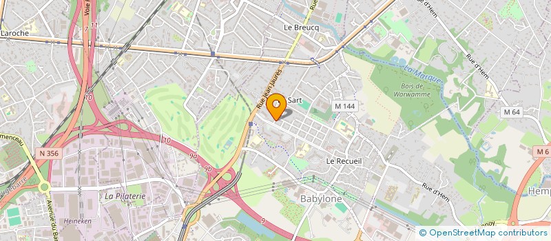 localisation de l'entreprise CLR COLIBRI à VILLENEUVE-D'ASCQ