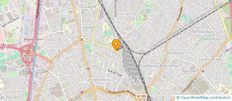 localisation de l'entreprise CLR MDB à TOULOUSE