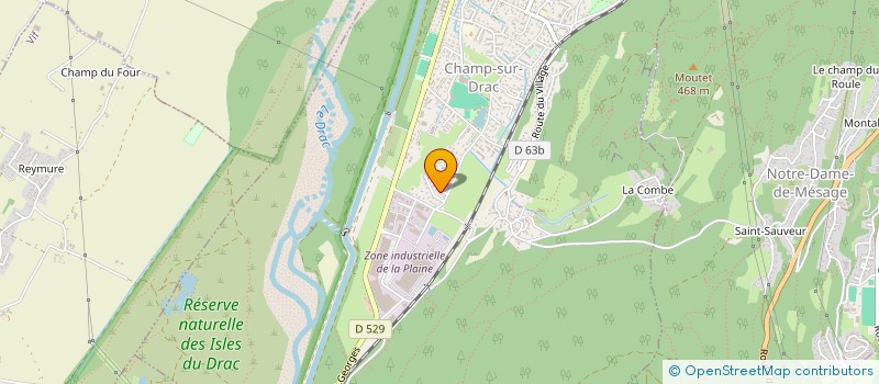 localisation de l'entreprise CLRM  CHAMP-SUR-DRAC