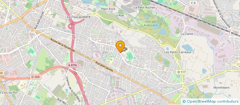 localisation de l'entreprise CLS à TRELAZE