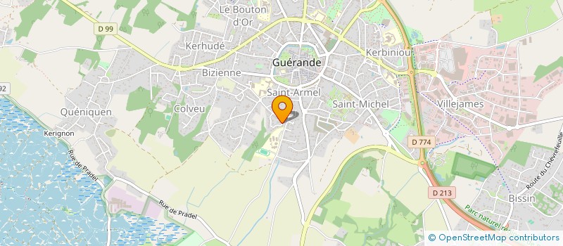 localisation de l'entreprise CLS  GUERANDE