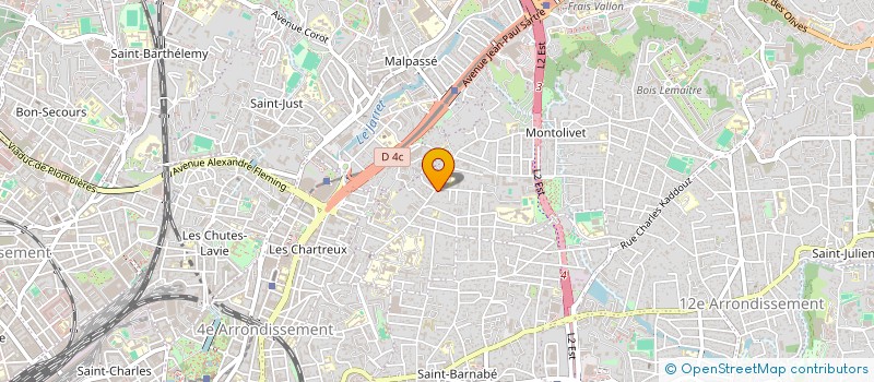 localisation de l'entreprise CLS à MARSEILLE